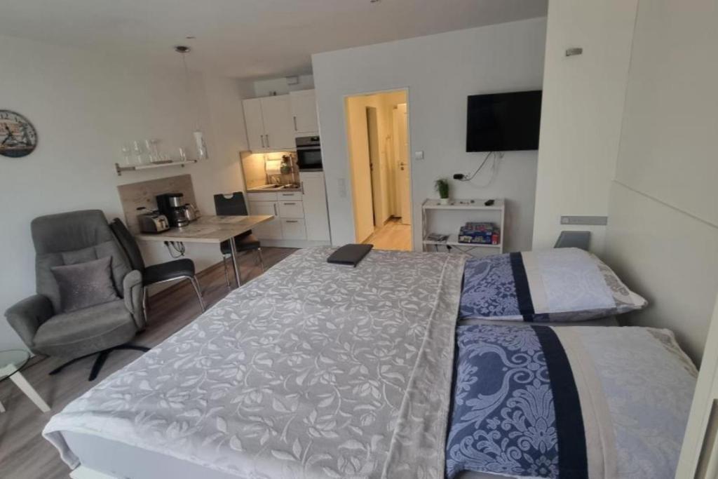 Neu! Ferienwohnung Mien Luette Boe Spo Sankt Peter-Ording Bagian luar foto
